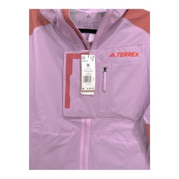 Adidas
Adidas Women's Terrex Xploric RAIN.RDY Mountain Jacket Blilil/Wonred Sz M - Picture 8 of 14